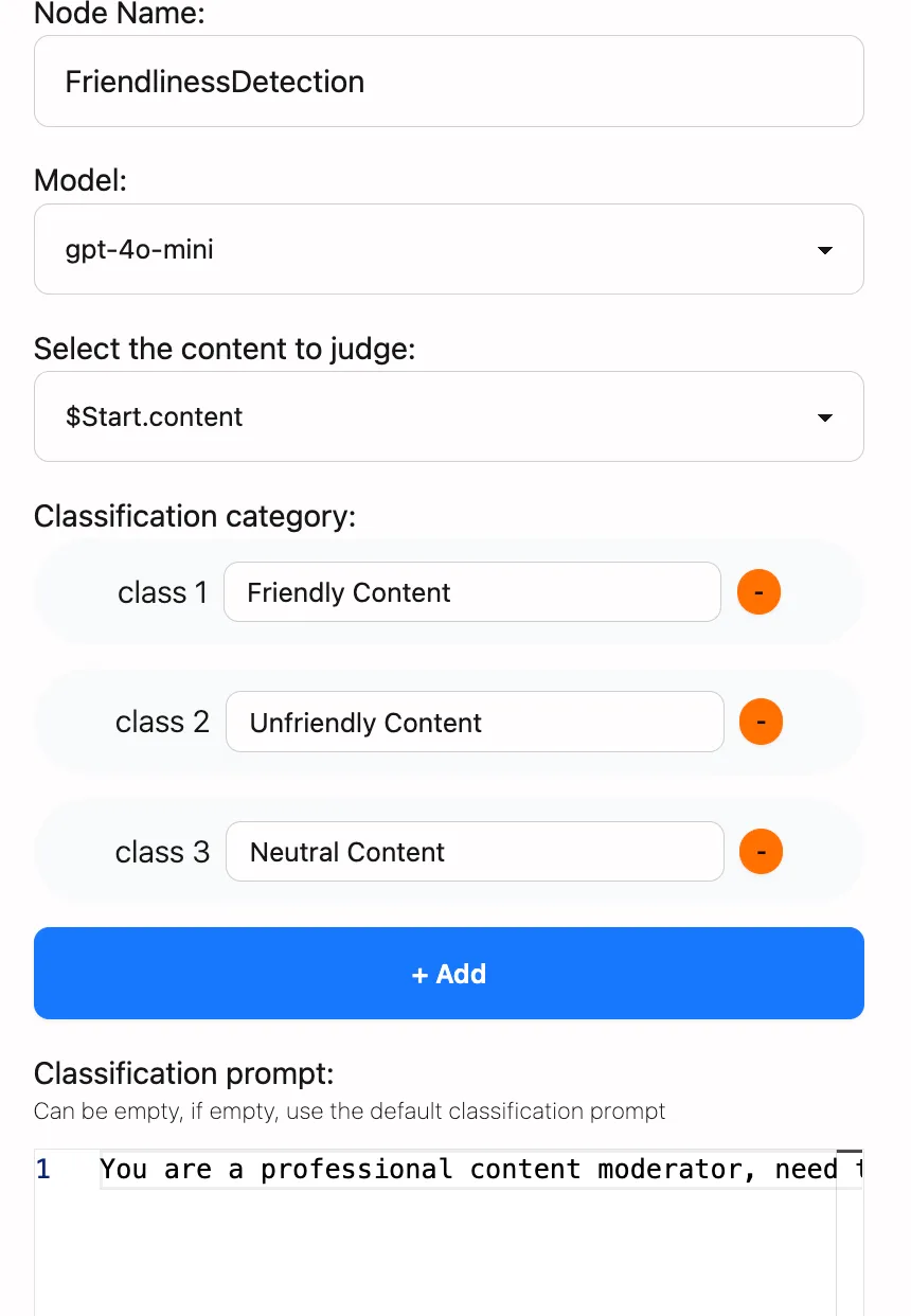 Content Friendliness Detection