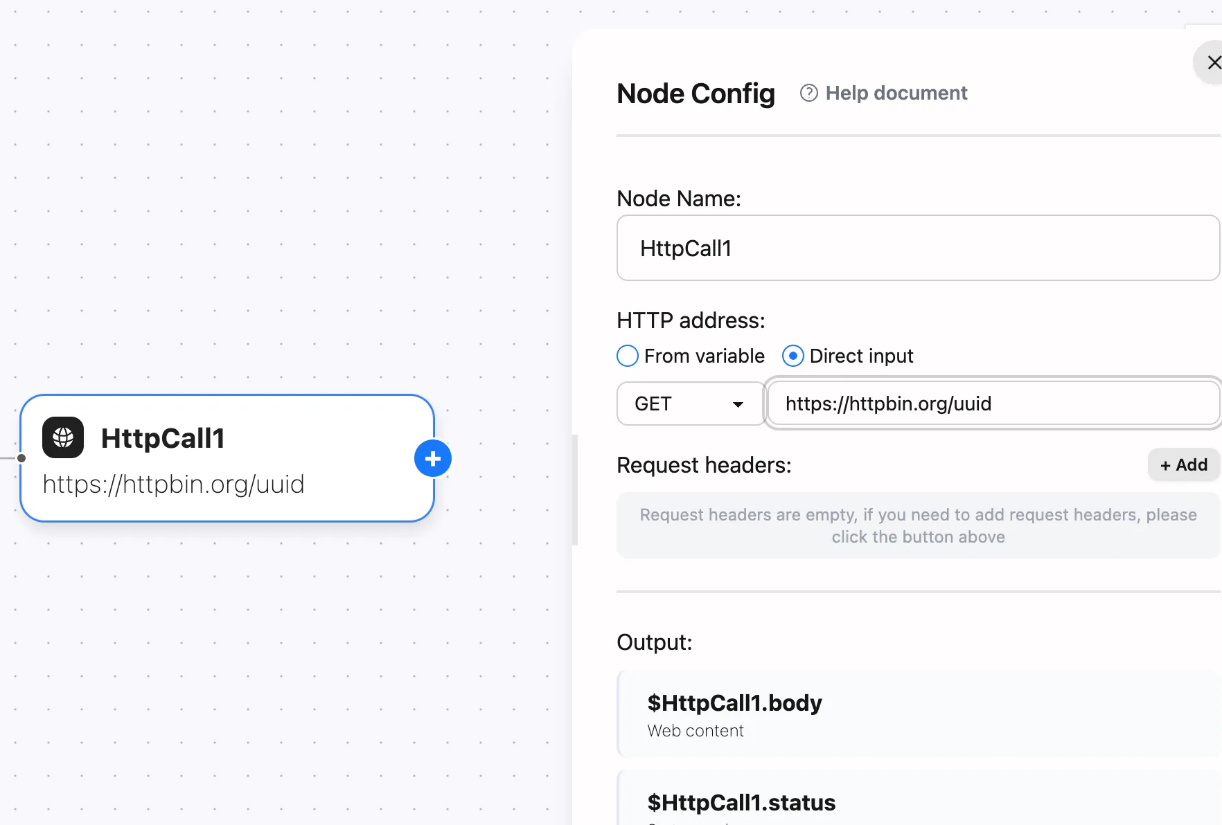 FlowAI HTTP Request Node FlowAI Documentation FlowAI HTTP Request Node FlowAI Documentation