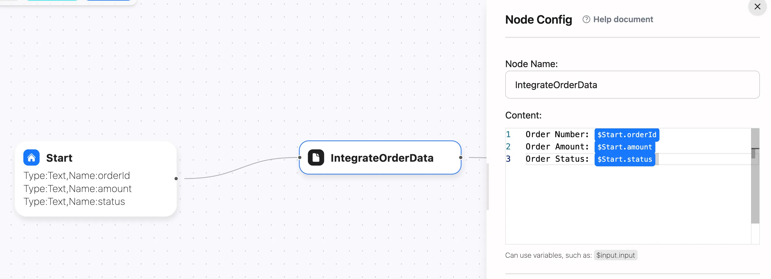 Template Configuration