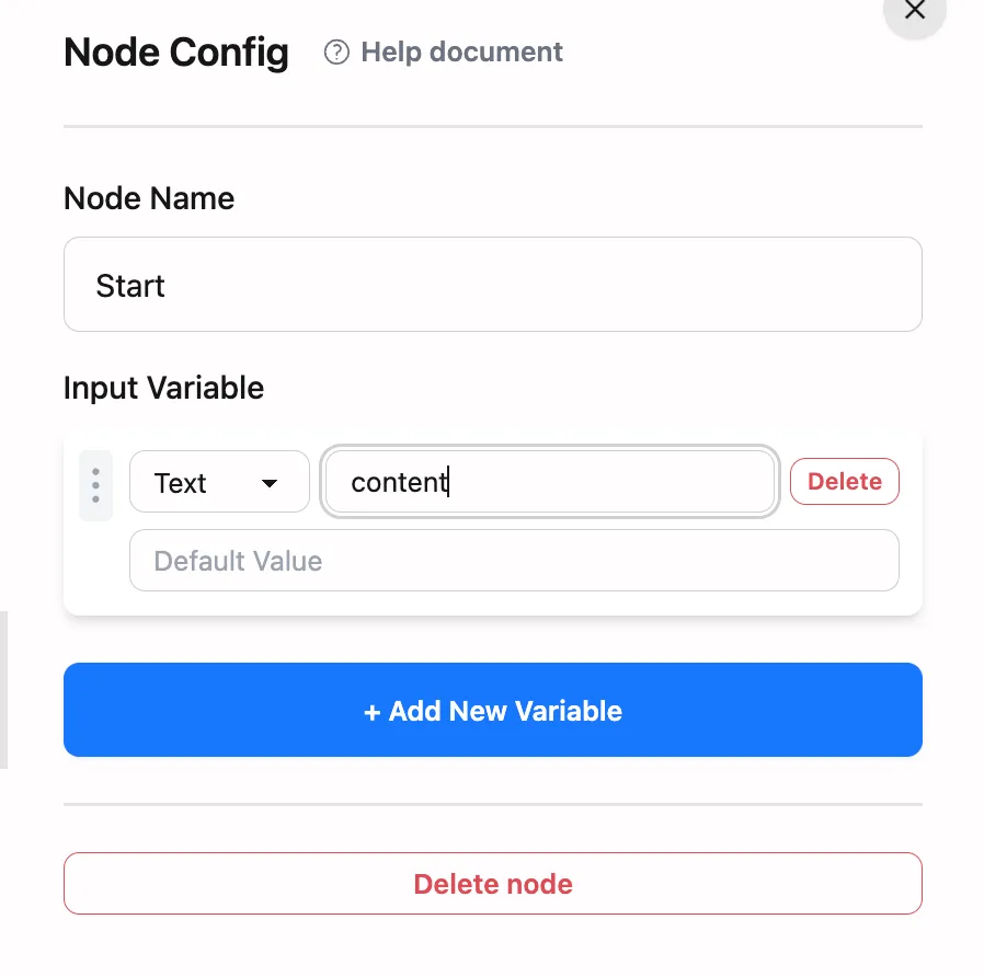 Start Node